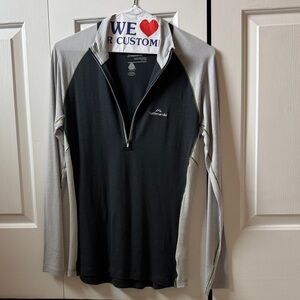 Kathmandu Black Merino Wool Top